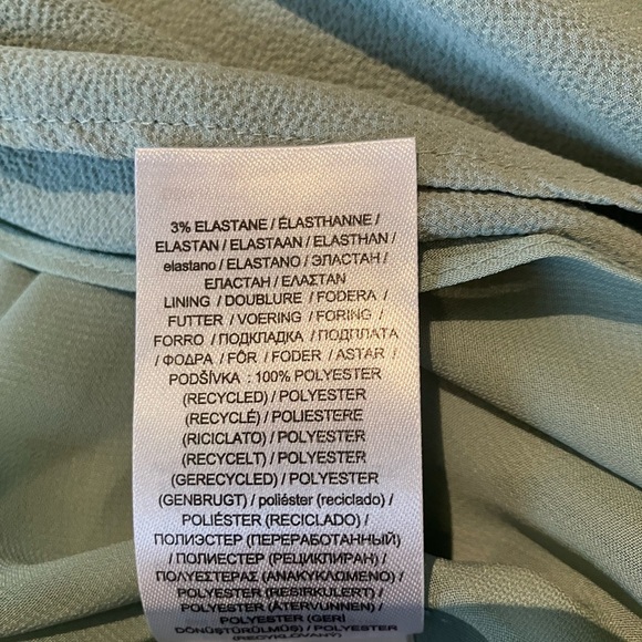 NWT Lauren Ralph Lauren Elegant Green Sleeveless Dress - Picture 6 of 6